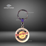 Llavero metálico Hard Rock Cafe