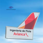 Pin resinado AVIANCA